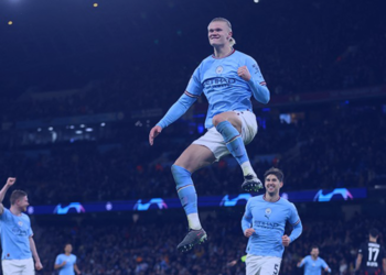 Manchester City Erling Haaland ile çeyrek finale uçtu