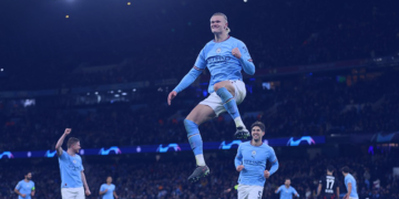 Manchester City Erling Haaland ile çeyrek finale uçtu