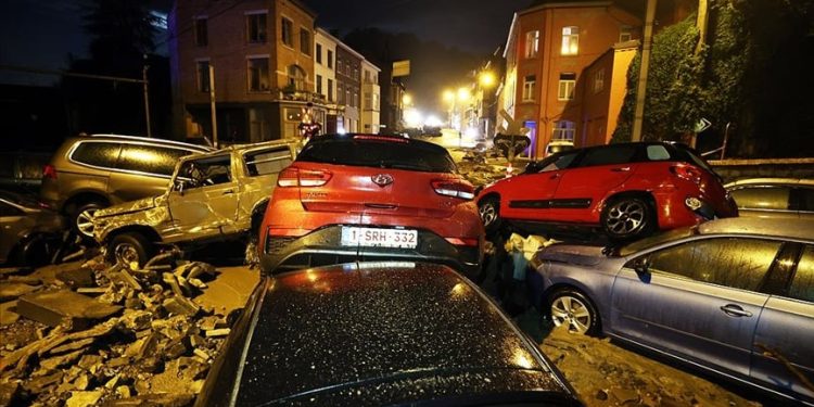 Belçika’da yeniden sel