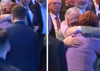 Celal Şengör Meral Akşener’e Sarılıp Ağladı