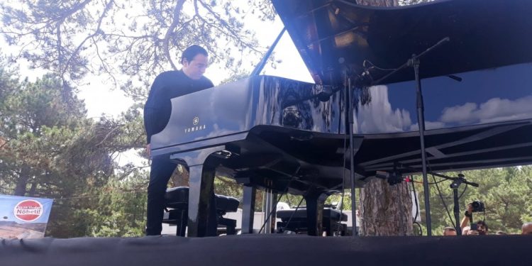 Fazıl Say, Kaz Dağları için çaldı