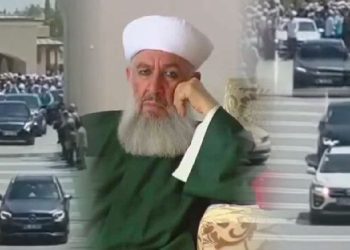 Menzil Cemaati’nden Gövde Gösterisi: Çakarlı Milyonluk Araçlarla ‘Şeyh’ Uğurlama