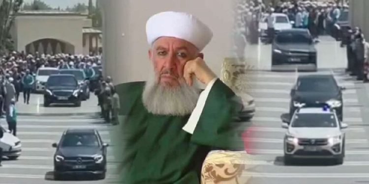 Menzil Cemaati’nden Gövde Gösterisi: Çakarlı Milyonluk Araçlarla ‘Şeyh’ Uğurlama