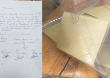 Yalova’da Skandal Manzaralar… Dışardan Getirdiği Zarfları Sandığa Attı