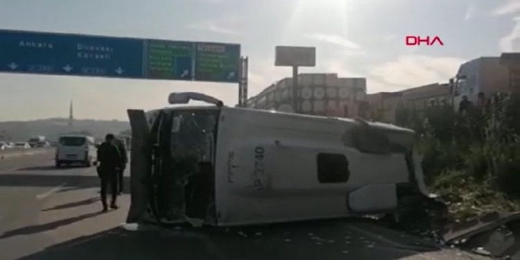 13 kişi yaralanmıştı: Gebze’deki kazanın imajları ortaya çıktı