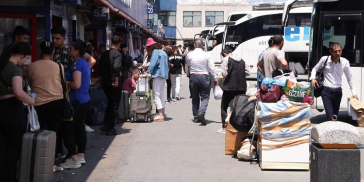 15 Temmuz Demokrasi Otogarı’nda Kurban Bayramı öncesi yoğunluk