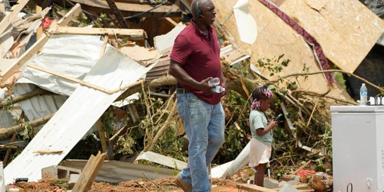 ABD’nin Mississippi eyaletinde hortum: 1 meyyit, 20’den fazla yaralı