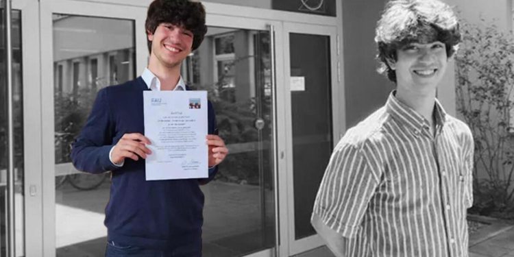 Almanya Efe Berk Gökkuş’u konuşuyor… 10. sınıfta okurken üniversiteye kabul edildi!