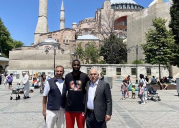 Antonio Rüdiger, İstanbul’da! Ayasofya Camii’ni gezdi…