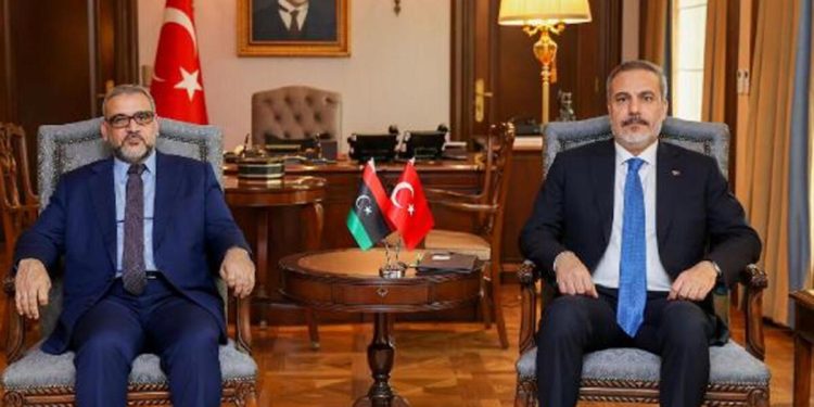 Bakan Fidan, Libya Yüksek Devlet Kurulu Lideri ile görüştü