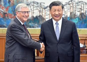 Bill Gates, Çin başkanı Şi Cinping ile görüştü