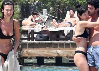 Bodrum’da aşk… Pınar Deniz ve Kaan Yıldırım tatilde!