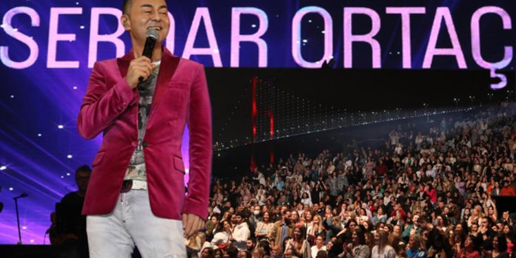 Boğaz’da Serdar Ortaç izdihamı