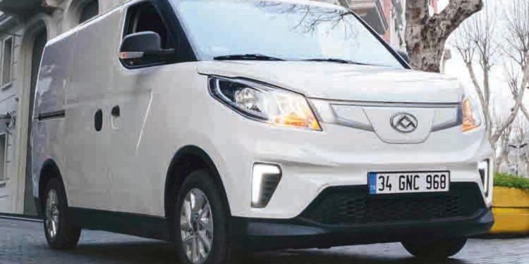 Çinliler elektrikli ticari de getirdi