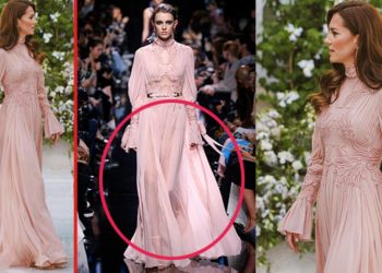 Düğünün açık orta en çok dikkat çeken konuğuydu: Kate şeffaf giyer mi hiç!