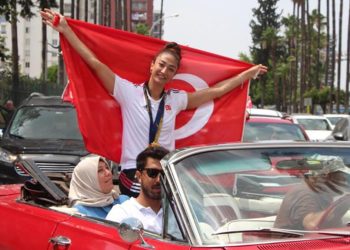 Dünya şampiyonu Nafia, çocukluk hayalini gerçekleştirdi