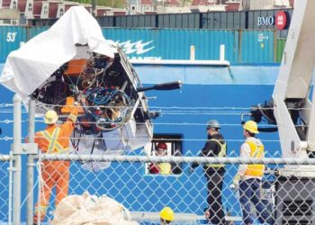 Dünyanın konuştuğu Titan’ın enkazı çıkarıldı