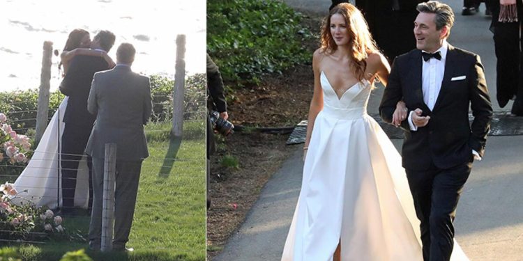 Evlilik bana nazaran değil deyip 18 yıllık sevgilisinden ayrılmıştı: Mad Men yıldızı Joh Hamm dizi aşkıyla evlendi