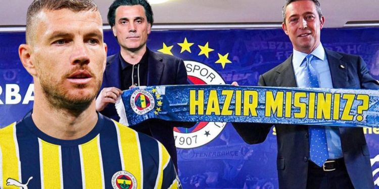 Fenerbahçe’de gündem golcü ve yeni hoca: Edin Dzeko açıklanabilir, en yakın isim Montella…