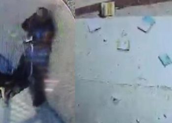 Filistin Dışişleri, Urif’teki mescide yapılan akının imgelerini paylaştı