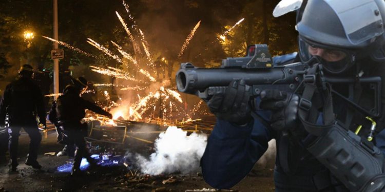 Fransa’daki protestolar Belçika’ya sıçradı! Sokaklar yangın yeri: Yüzlerce gözaltı, sokağa çıkma yasağı