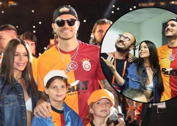 Galatasaray’ın şampiyonluk kutlamasında Icardi ile düet yapan Simge Sağın: O kadar şaşkınım ki, kalbim yerinden çıkacaktı…