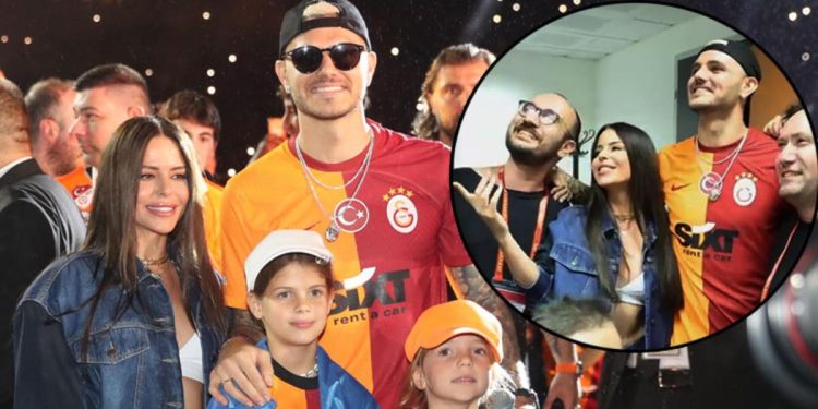 Galatasaray’ın şampiyonluk kutlamasında Icardi ile düet yapan Simge Sağın: O kadar şaşkınım ki, kalbim yerinden çıkacaktı…