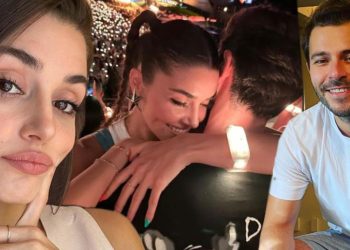 Hande Erçel ve Hakan Sabancı aşka geldi…  Ünlü çiftten birinci paylaşım