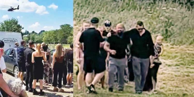 Helikopterle merasime geldi: Cenazeme beğenilen geldiniz