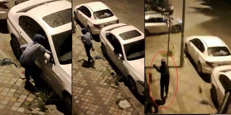 Hırsızları gördü, balkondan patates fırlattı: ‘Ben patates atıyorum, o taş atıyor’