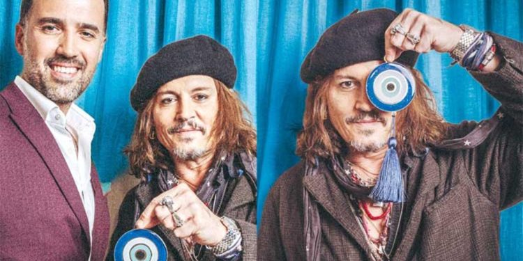 Hollywood Vampiri’ne nazar boncuğu… Johnny Depp Hürriyet’e  konuştu