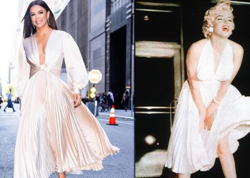 Hoş yıldızın etekleri yavaşça uçuşunca akıllara çabucak o efsane poz geldi