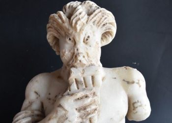 İstanbul’daki Hafriyatlarda Pan Heykeli Bulundu