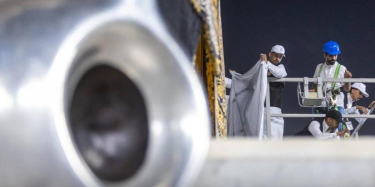 Kabe örtüsü 3 metre üst kaldırıldı