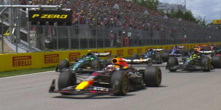 Kanada’da zafer Verstappen’in!