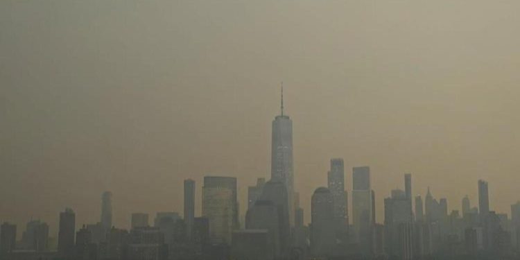 Kanada’daki orman yangınlarının dumanı New York’a ulaştı