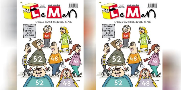 LeMan Seçim Sonucunu Kapağına Taşıdı