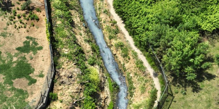 Mavi Renkte Akan Dereyle İlgili İSKİ’den Açıklama