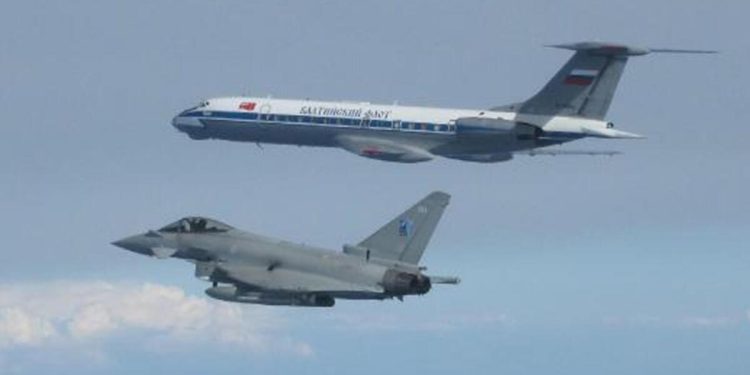 NATO hava alanına yakın uçan Rus uçakları engellendi