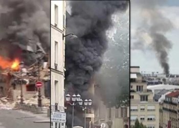 Paris’te doğal gaz patlaması