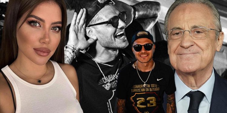 Real Madrid Lideri Florentino Perez, Mauro Icardi’yi reddetti! Tam 4 yıl evvel Wanda Nara…
