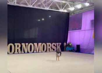 Rus atağında bacağını kaybetmişti, jimnastik müsabakasını kazandı