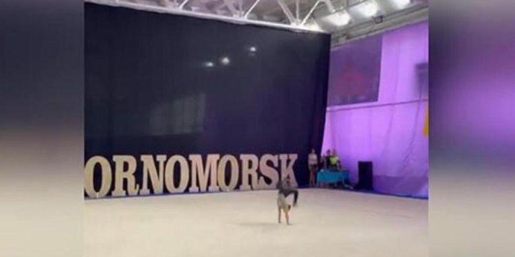 Rus atağında bacağını kaybetmişti, jimnastik müsabakasını kazandı