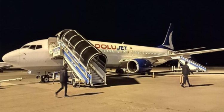 Samsun’da yılın birinci 5 ayında yarım milyondan fazla yolcu uçtu