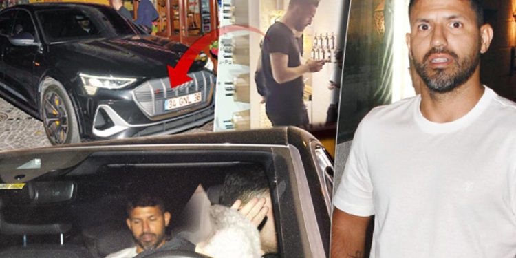 Sergio Aguero taksi bulamadı, Gökhan Gönül otomobilini verdi