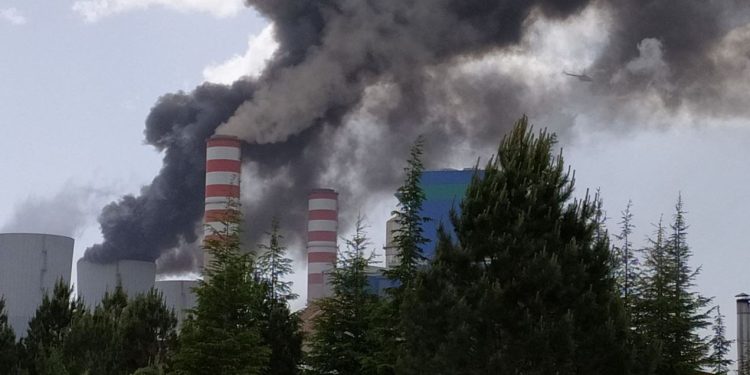 Son dakika… Afşin-Elbistan Termik Santralı’nda Yangın