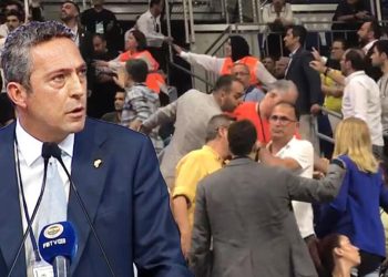 Son dakika: Fenerbahçe Genel Heyet Toplantısı’nda gerginlik! Ali Koç konuşmasını yaparken…