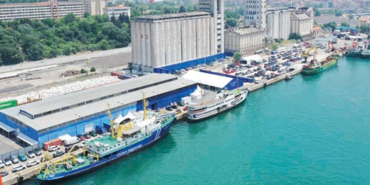 Tarihi Haydarpaşa bayisi! Otomotivciler lojistik meselesini limana çadır kurarak çözüyor