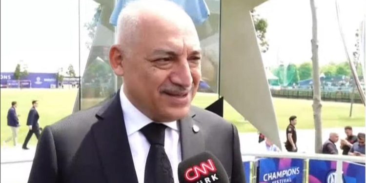 TFF Lideri Mehmet Büyükekşi: “Manchester City – Inter finaliyle 100 milyon doların daha üzerinde gelir bekliyoruz”