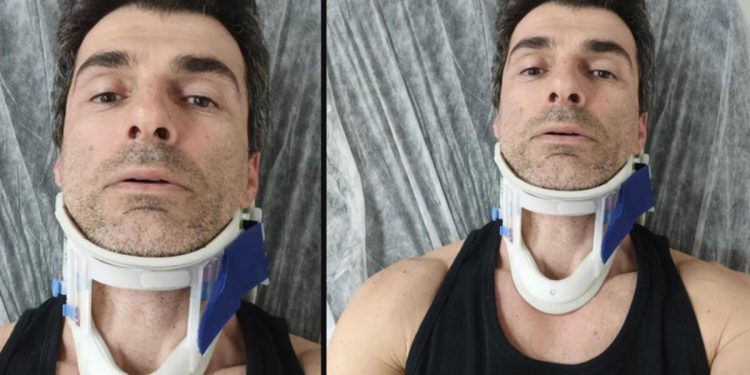 Trafikte maganda dehşeti